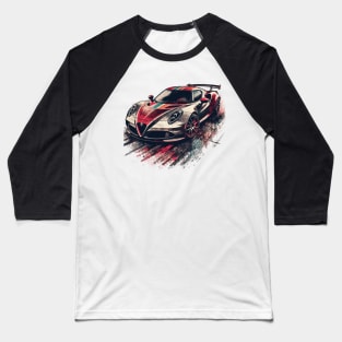 Alfa Romeo 4C Baseball T-Shirt